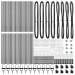 vidaXL Stâlp de gard. 52 pcs Argintiu 3.2 x 3.2 x 100 cm Oțel vidaXL Stâlp de gard. 52 pcs Argintiu 3.2 x 3.2 x 100 cm Oțel