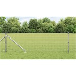 vidaXL Stâlpi de gard cu vârf, 52 buc., Ø32 mm, 100 cm. oțel zincat vidaXL Stâlpi de gard cu vârf, 52 buc., Ø32 mm, 100 cm. oțel zincat
