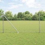 Stâlpi de gard vidaXL cu vârf 26 buc Ø32 mm 160 cm Oțel galvanizat Stâlpi de gard vidaXL cu vârf 26 buc Ø32 mm 160 cm Oțel galvanizat