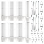 vidaXL Stâlp de gard. 52 pcs Argintiu 3.2 x 3.2 x 170 cm Oțel vidaXL Stâlp de gard. 52 pcs Argintiu 3.2 x 3.2 x 170 cm Oțel