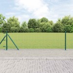vidaXL Posturi de gard cu plăci de bază 52 buc Ø32mm 70cm Oțel galvanizat vidaXL Posturi de gard cu plăci de bază 52 buc Ø32mm 70cm Oțel galvanizat