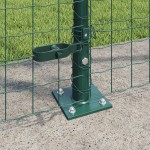 Posturi de Împrejmuire vidaXL Set de 104 Verde Oțel vopsit Posturi de Împrejmuire vidaXL Set de 104 Verde Oțel vopsit