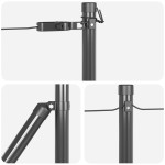 vidaXL Paloți pentru garduri cu plăci de bază 26 buc Ø32mm 50cm Oțel galvanizat vidaXL Paloți pentru garduri cu plăci de bază 26 buc Ø32mm 50cm Oțel galvanizat