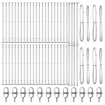 vidaXL Stâlpi de gard cu plăci de bază 52 pcs Ø32mm 90cm Oțel galvanizat
