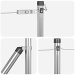 vidaXL Posturi de gard cu plăci de bază 26 buc Ø32mm 110cm Oțel galvanizat vidaXL Posturi de gard cu plăci de bază 26 buc Ø32mm 110cm Oțel galvanizat