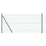 vidaXL Îngrădire cu stâlpi Verde 0.8 x 10 m Oțel vidaXL Îngrădire cu stâlpi Verde 0.8 x 10 m Oțel