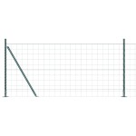 vidaXL Îngrădire cu stâlpi Verde 0.8 x 10 m Oțel vidaXL Îngrădire cu stâlpi Verde 0.8 x 10 m Oțel