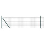 vidaXL Îngrădire cu stâlpi Verde 0.6 x 50 m Oțel vidaXL Îngrădire cu stâlpi Verde 0.6 x 50 m Oțel