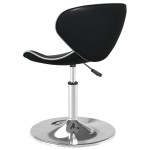 vidaXL Scaun de bar, negru, piele ecologică vidaXL Scaun de bar, negru, piele ecologică