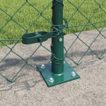 vidaXL Împrejmuire din plasă cu stâlpi Verde 0.4 x 25 m Oțel