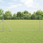 vidaXL Stâlp de gard. Galvanizat 50 x 1 m Oțel