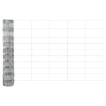 vidaXL Stâlp de gard. Galvanizat 50 x 1 m Oțel