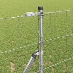 vidaXL Stâlp de gard. Galvanizat 50 x 1,2 m Oțel