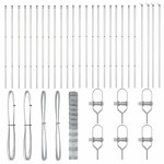 vidaXL Stâlp de gard. Galvanizat 50 x 1,4 m Oțel