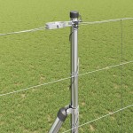 vidaXL Stâlp de gard. Galvanizat 50 x 1,5 m Oțel