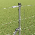 vidaXL Stâlp de gard. Galvanizat 50 x 1,5 m Oțel