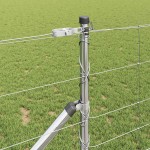 vidaXL Stâlp de gard. Galvanizat 25 x 1 m Oțel