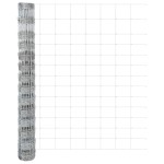 vidaXL Stâlp de gard. Galvanizat 50 x 1,4 m Oțel