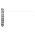 vidaXL Gard pentru câmp Argintiu 100 x 0.8 m Oțel galvanizat