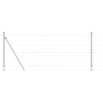 vidaXL Stâlp de gard. Galvanizat 25 x 1 m Oțel