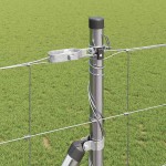 vidaXL Stâlp de gard. Galvanizat 50 x 1,4 m Oțel