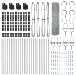 vidaXL Stâlp de gard. Argintiu 50 x 0,8 m (plasă de 16 x 16 mm) Oțel