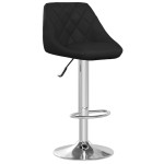 vidaXL Scaun de bar, negru, piele ecologică vidaXL Scaun de bar, negru, piele ecologică