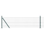 vidaXL Îngrădire cu stâlpi Verde 0.5 x 25 m Oțel vidaXL Îngrădire cu stâlpi Verde 0.5 x 25 m Oțel