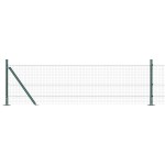 vidaXL Îngrădire cu stâlpi Verde 0.5 x 50 m Oțel vidaXL Îngrădire cu stâlpi Verde 0.5 x 50 m Oțel