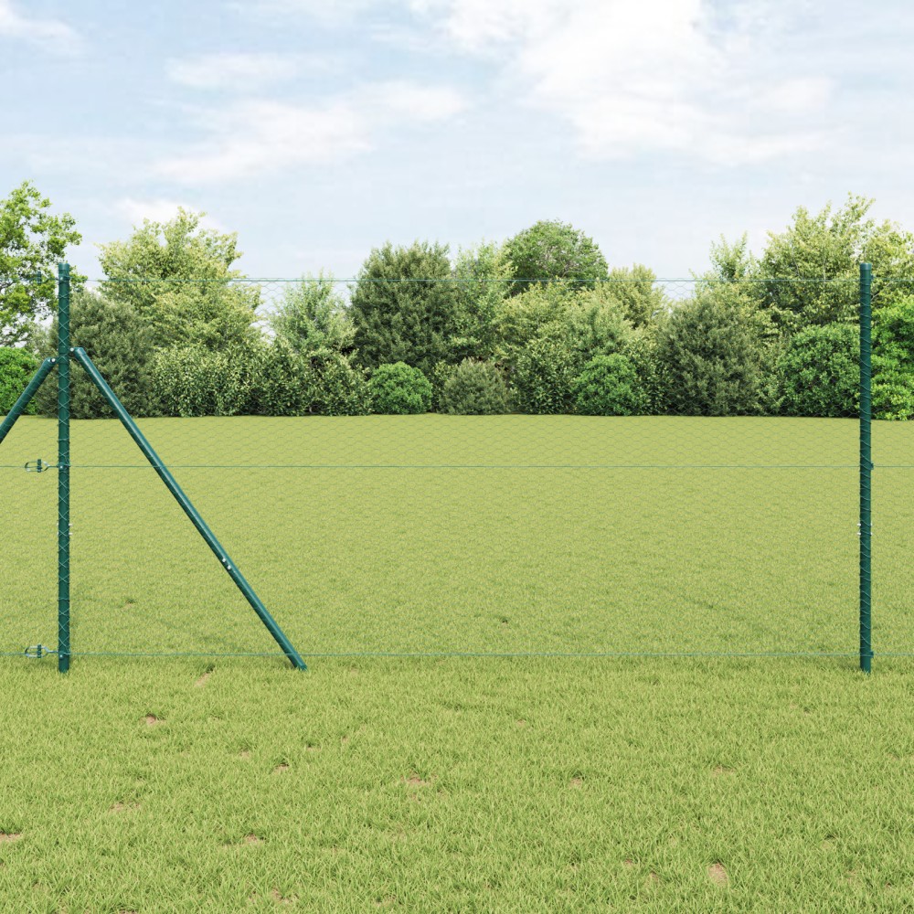 gard hexagonal verde 1x50 m oțel