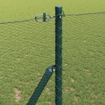 vidaXL Îngrădire cu stâlpi Verde 1.4 x 50 m otel acoperit cu PVC vidaXL Îngrădire cu stâlpi Verde 1.4 x 50 m otel acoperit cu PVC