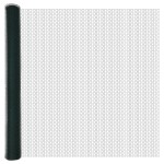 vidaXL Îngrădire cu stâlpi Verde 1.6 x 50 m otel acoperit cu PVC