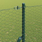vidaXL Îngrădire cu stâlpi Verde 1.6 x 50 m otel acoperit cu PVC vidaXL Îngrădire cu stâlpi Verde 1.6 x 50 m otel acoperit cu PVC