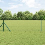 Cloț Hexagonal vidaXL Verde 1x100 m Oțel Cloț Hexagonal vidaXL Verde 1x100 m Oțel