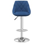 vidaXL Scaun de bar, albastru, catifea vidaXL Scaun de bar, albastru, catifea