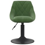vidaXL Scaun de bar, verde închis, catifea vidaXL Scaun de bar, verde închis, catifea