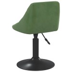 vidaXL Scaun de bar, verde închis, catifea vidaXL Scaun de bar, verde închis, catifea