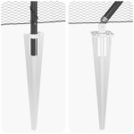 vidaXL Îngrădire cu stâlpi Gri 0.4 x 25 m otel acoperit cu PVC