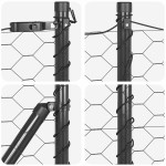 vidaXL Îngrădire cu stâlpi Gri 0.8 x 100 m otel acoperit cu PVC vidaXL Îngrădire cu stâlpi Gri 0.8 x 100 m otel acoperit cu PVC