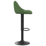 vidaXL Scaun de bar, verde închis, catifea vidaXL Scaun de bar, verde închis, catifea