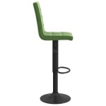 vidaXL Scaun de bar, verde închis, catifea vidaXL Scaun de bar, verde închis, catifea