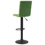 vidaXL Scaun de bar, verde închis, catifea vidaXL Scaun de bar, verde închis, catifea