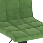 vidaXL Scaun de bar, verde închis, catifea vidaXL Scaun de bar, verde închis, catifea