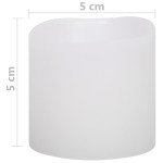 vidaXL Lumânări LED electrice, 24 buc., alb cald vidaXL Lumânări LED electrice, 24 buc., alb cald