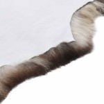 vidaXL Piele de oaie, culoare mixtă, (60-70)x(90-100) cm