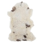 vidaXL Piele de oaie, culoare mixtă, (60-70)x(90-100) cm