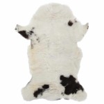 vidaXL Piele de oaie, culoare mixtă, (60-70)x(90-100) cm