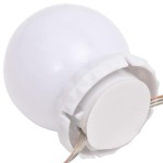 vidaXL Lampă de oglindă cu 8 becuri LED alb cald și alb rece vidaXL Lampă de oglindă cu 8 becuri LED alb cald și alb rece