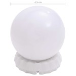 vidaXL Lampă de oglindă cu 8 becuri LED alb cald și alb rece vidaXL Lampă de oglindă cu 8 becuri LED alb cald și alb rece