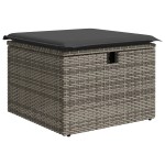 vidaXL Set de canapele pentru grădină 6 pcs Gri 231 x 117 x 85 cm